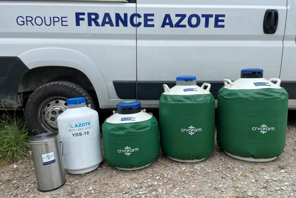 Réservoirs azote liquide